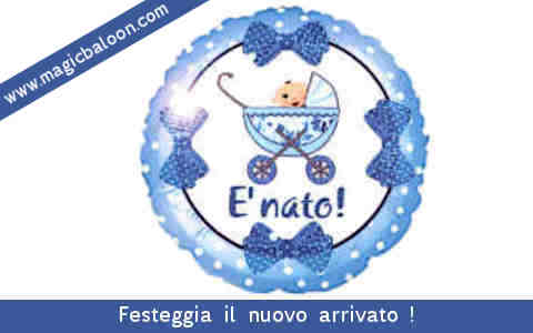 Allestimenti ed addobbi con palloncini e palloni per il battesimo di un bimbo o bimba palloncino gas elio Italia