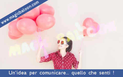 San Valentino Allestimenti Addobbi con Palloncini cuore rosso per innamorati Roma Milano Italia
