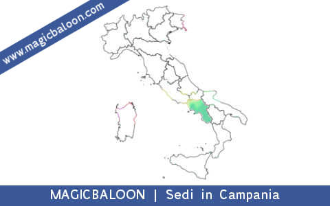 www.magicbaloon.com allestimenti addobbi palloncini palloni palloncino - Sedi in Campania nelle province di Avellino Benevento Caserta Napoli Salerno
