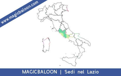 www.magicbaloon.com allestimenti addobbi palloncini palloni palloncino - Sedi in lazio nelle province di Frosinone Latina Rieti Roma Viterbo
